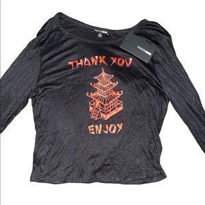Fashion nova thank you shirt